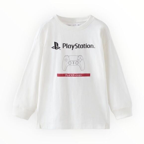 ZARA Kids | White | PLAYSTATION © SONY T-SHIRT - Picture 2 of 6